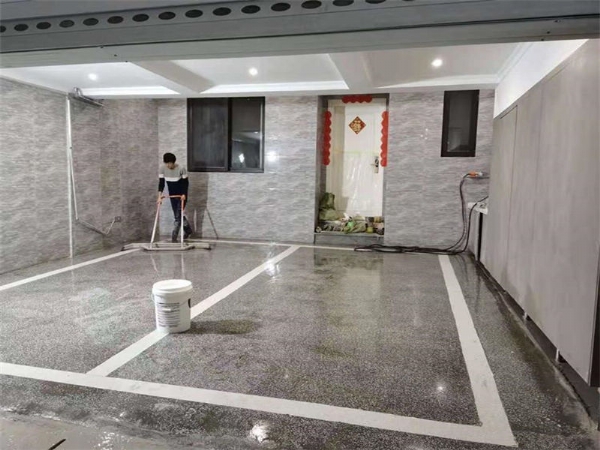 彩色无机磨石